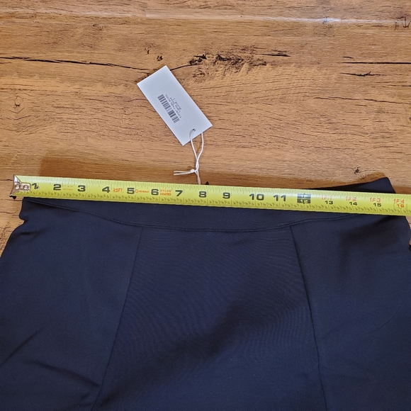 Reformation Liene Skirt Skort Black Size Large - Picture 8 of 8